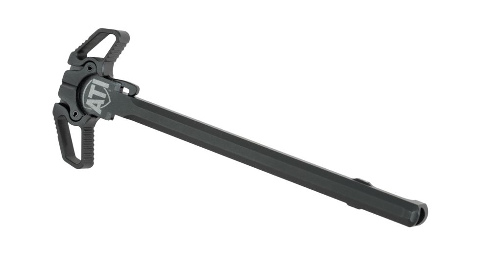 ATI Outdoors AR15 Ambidextrous Charge Handle w/ ATI Logo, Black A.5.10.2554