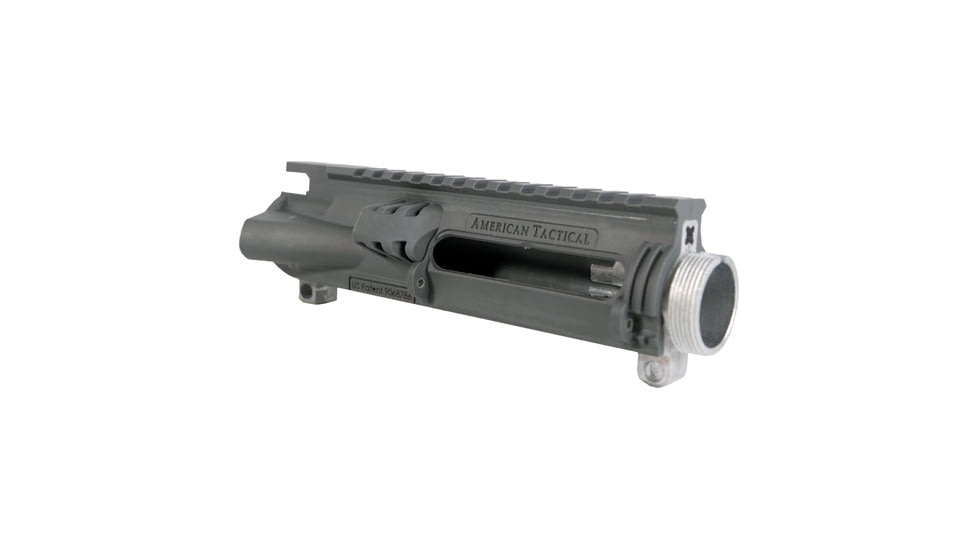 American Tactical Imports ATI Omni Hybrid Ar15 Stripped Polymer Upper Receiver, Grey, ATIHUP200SG