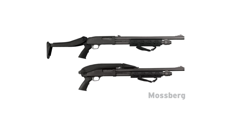 ATI Outdoors Shotforce Top Folding Stock, Fits Mossberg/Winchester/Remington 12 Gauge
