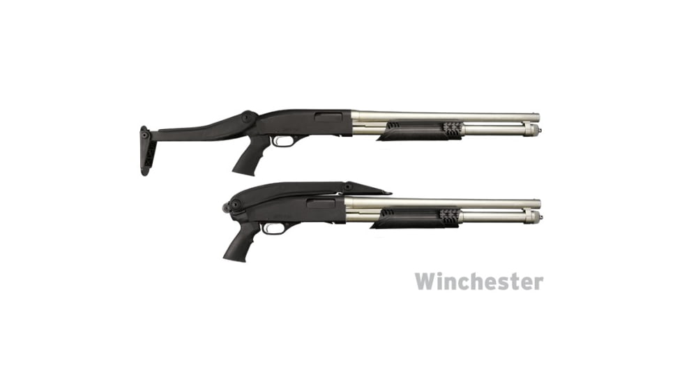 ATI Outdoors Shotforce Top Folding Stock, Fits Mossberg/Winchester/Remington 12 Gauge