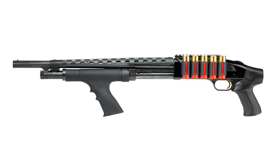ATI Outdoors Gen2 Halo Shotgun Side Saddle, 9-Shell Customizable, Mossberg 500/590, Black, A.5.10.2551