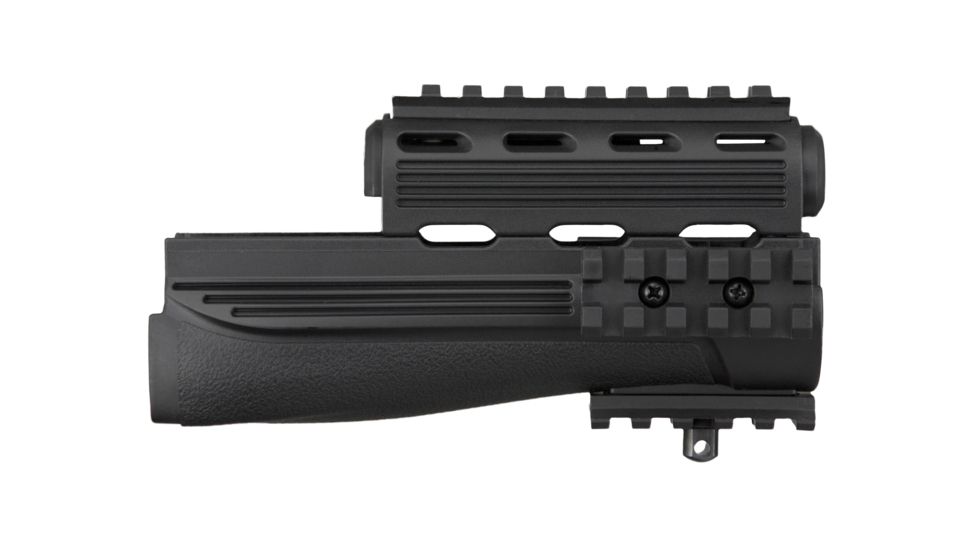 ATI Outdoors Strikeforce 6-Postion Folding Stock w/TactLite Cheekrest, Strikeforce Handguard, X1 Pistol Grip, Scorpion Recoil System, AK-47, Black, B.2.10.1250, EDEMO2