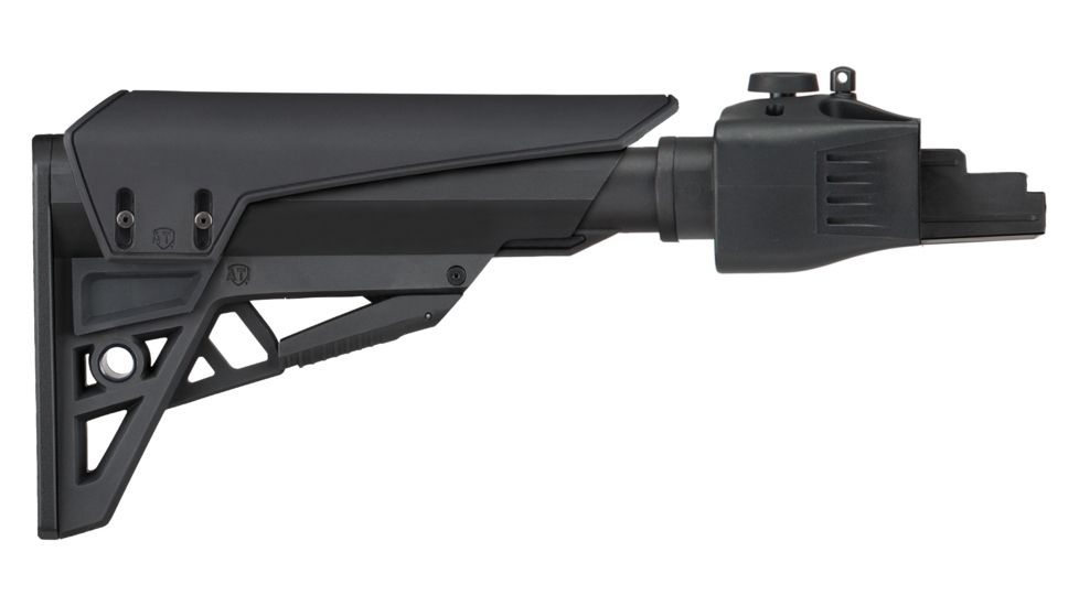 ATI Outdoors Strikeforce 6-Postion Folding Stock w/TactLite Cheekrest, Strikeforce Handguard, X1 Pistol Grip, Scorpion Recoil System, AK-47, Black, B.2.10.1250, EDEMO2