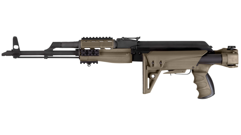 ATI Outdoors Strikeforce AK-47 Stock w/ Gen 2 Tactlite, Destroyer Gray, One Size, C.2.40.1226