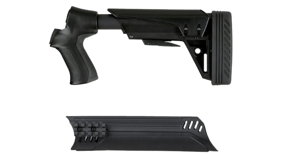 ATI Outdoors T3 Gen 2 Stock, Fits Mossber/Winchester/Remington 12 Gauge, Black, Includes Forend