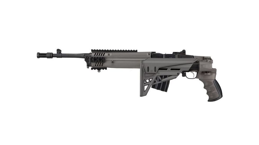 ATI Outdoors Ruger Mini-Thirty Strikeforce Six-Position Adjustable Side-Folding TactLite Stock With Scorpion Recoil System Destroyer Gray