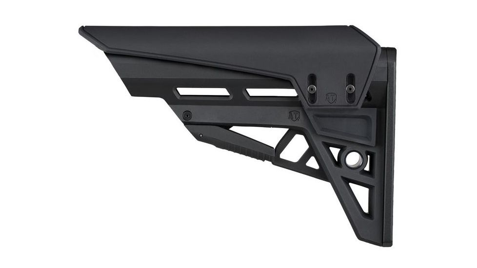 ATI Outdoors B2102215 TactLite AR-15 Comm 6Pos Reinforced Polymer Blk