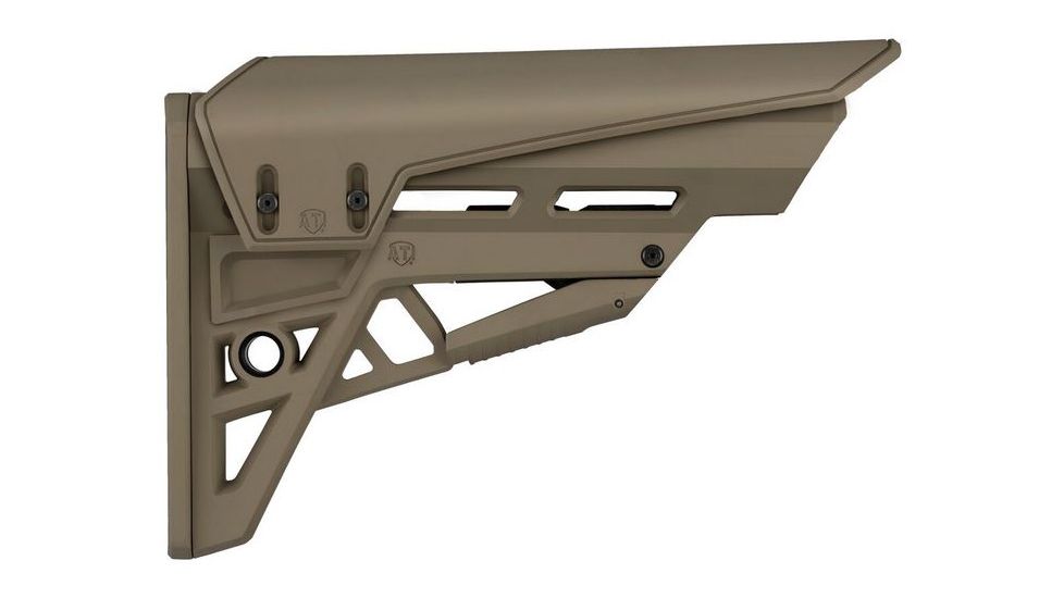 ATI Outdoors B2202215 TactLite AR-15 Comm 6Pos Reinforced Polymer FDE