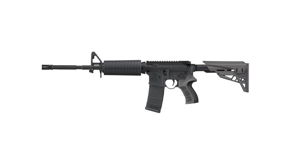 ATI Outdoors B2402216 TactLite AR-15 Mil 6Pos Reinforced Polymer Gray