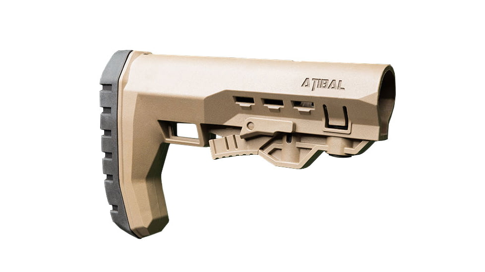 Atibal ATRS Mil Spec Rugged Rifle Stock, Tan/FDE, AT-ATRS-FDE