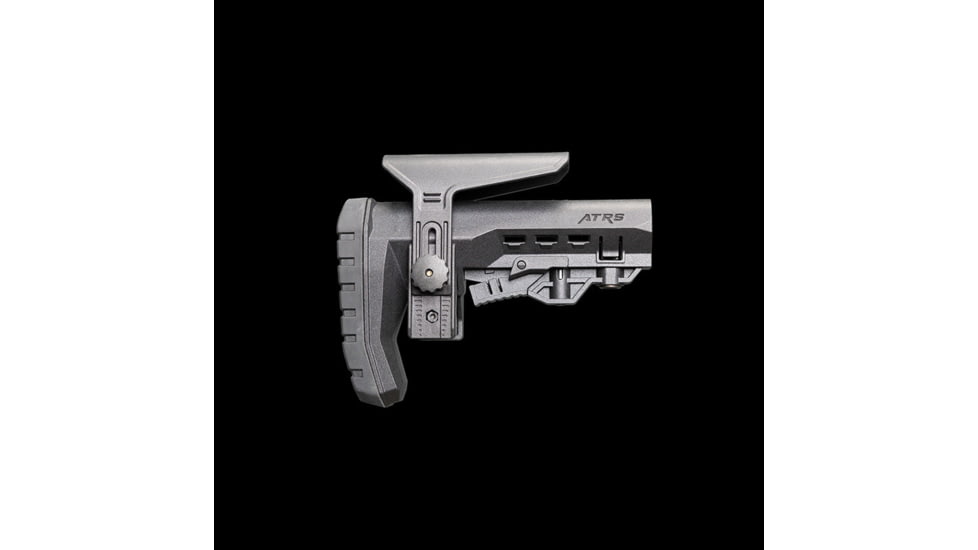 Atibal ATRS Mil Spec Rugged Rifle Stock w/Cheekrest-Blk, Black, AT-ATRS-BLK-CR