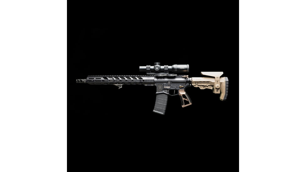 Atibal ATRS Mil Spec Rugged Rifle Stock w/Cheekrest-Blk, Tan/FDE, AT-ATRS-FDE-CR