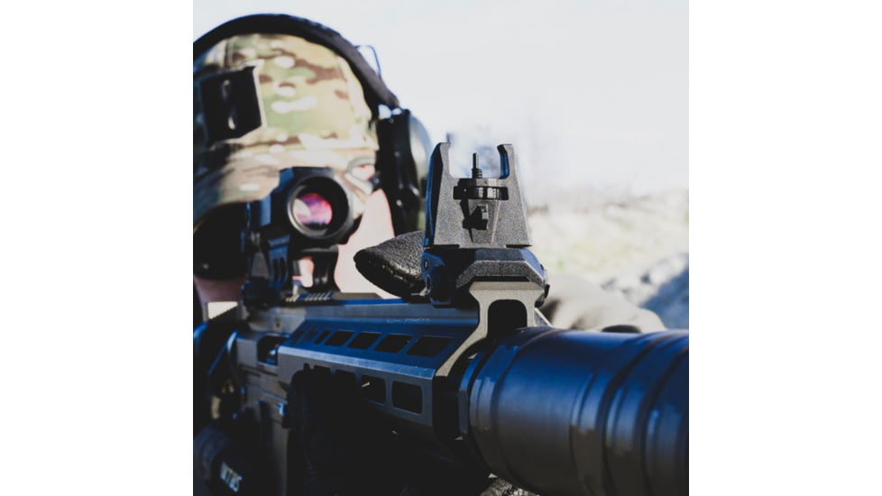 Atibal Buis Flip-Up Sight, Black, AT-BUIS PAIR