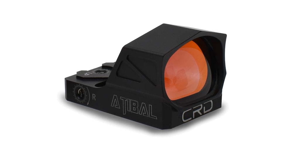 Atibal CRD Competition Red Dot Sight, 6 MOA Dot Reticle, Anodize, Black, AT-CRD-6