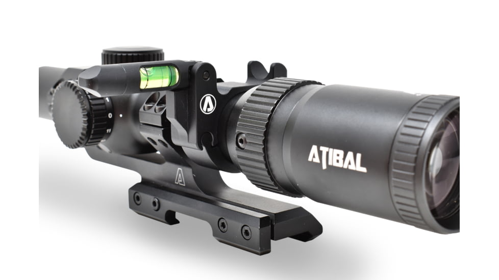 Atibal Extended Scope Bubble Level, 30mm, Anodize, Black, AT-ESBL