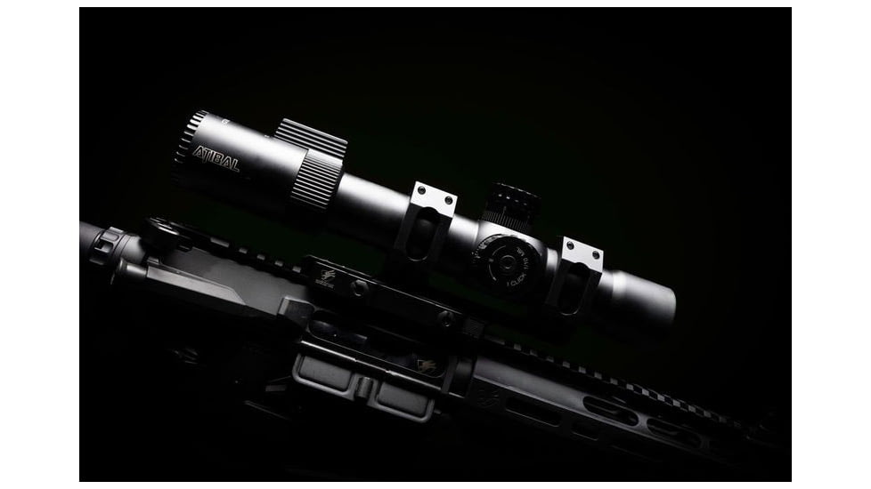 Atibal Hybrid 12 1-12x32mm Rifle Scope, 35mm Tube, First Focal Plane, XV2 Reticle, Black, AT-H12-FFP