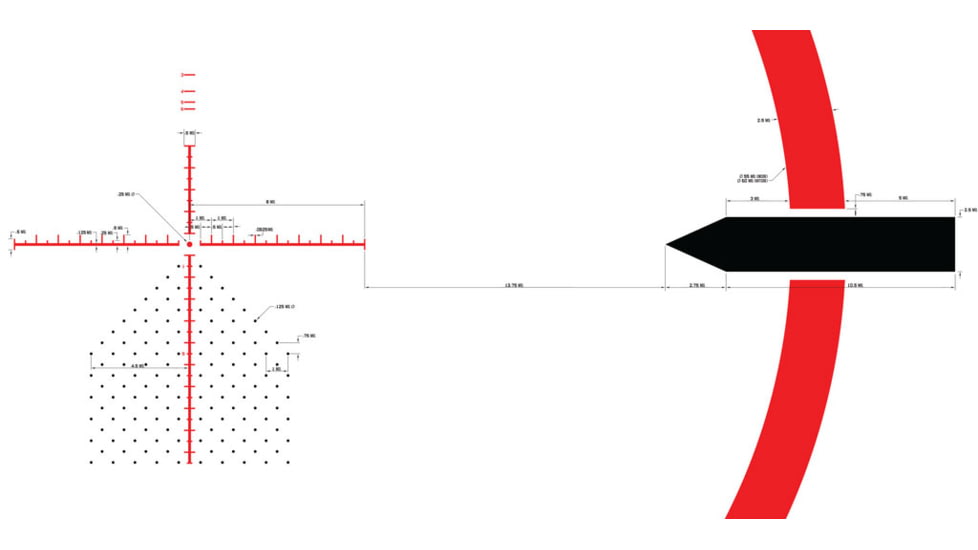 Atibal Hybrid 12 1-12x32mm Rifle Scope, 35mm Tube, First Focal Plane, XV2 Reticle, Black, AT-H12-FFP