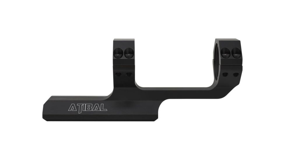 Atibal Pro Mount 30 mm Scope Mount for AR-15 2 in Off Set, Mil-Spec, Aluminum, Black 780392014051