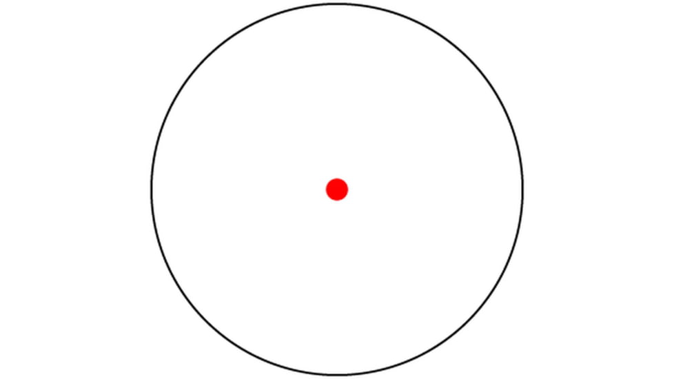 Atibal SAP 1x11mm Micro Prism Red Dot Sight, 3 MOA Dot Reticle, Black, AT-SAP