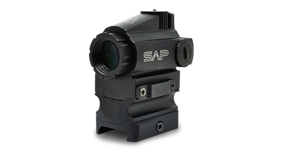 Atibal SAP 1x11mm Micro Prism Red Dot Sight, 3 MOA Dot Reticle, Black, AT-SAP