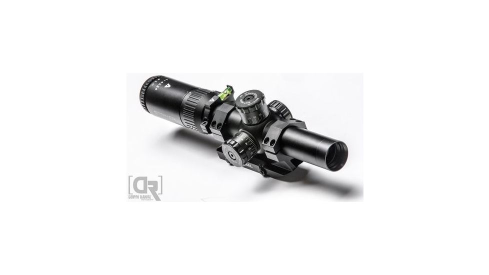Atibal Striiker 1-4x24mm Rifle Scope, 30mm Tube, Second Focal Plane, 5.56/.308 Reticle, Black, AT-Str-1-4