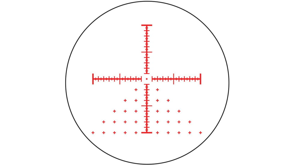 Atibal XP8 Mirage 1-8x24mm Rifle Scopes w/ Rapid View Lever, 30mm, FFP, Christmas Tree Reticle, 0.28 MIL Dot, Black, AT-XP8-FFP