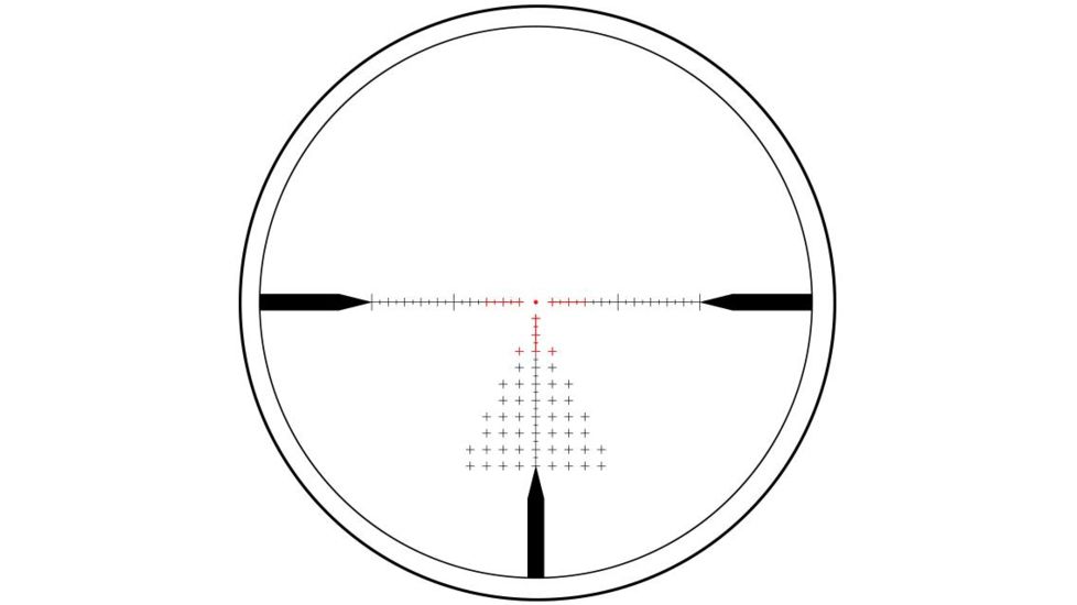 Atibal XS 1-10X30mm Rifle Scope, Second Focal Plane, Christmas Tree Reticle w/ 0.218 MIL Dot, Black, 35mm Tube, AT-XS10