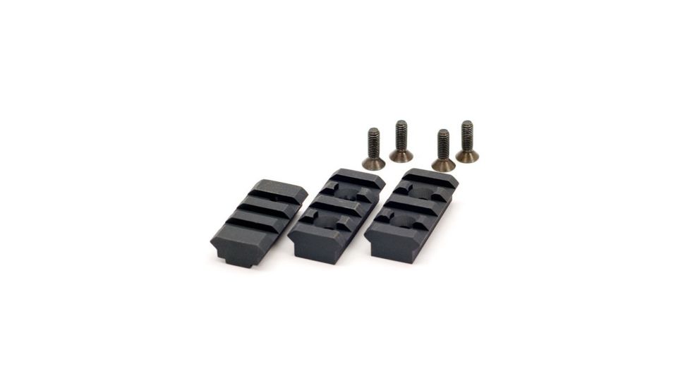 Atlas Bipods 1913 Rail set 3 option for BT19 allows BT10 and BT10LW17 mounting, Black BT20
