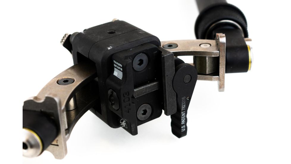 Atlas Bipods Atlas 5 H Bipod-Lever with Custom ADM Lever, Black, BT35-LW17