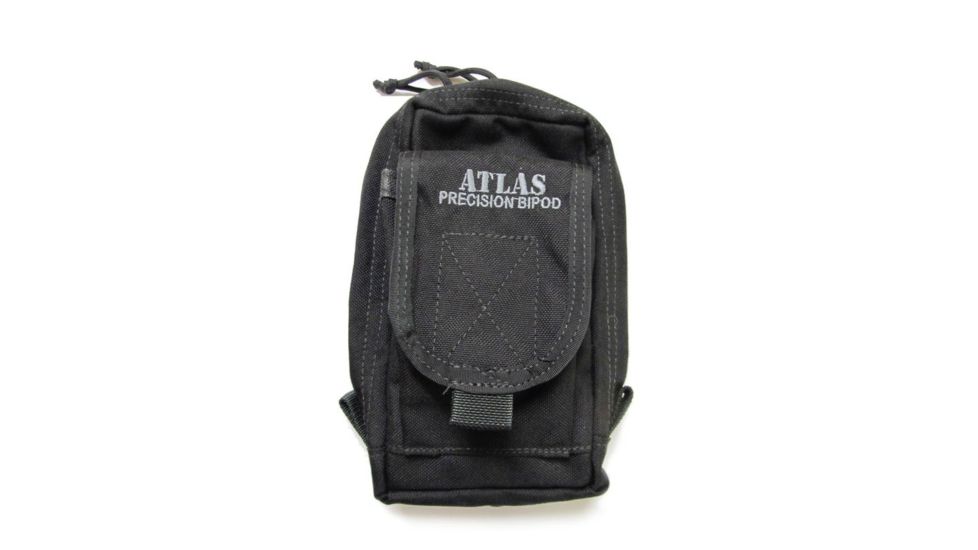 Atlas Bipods Atlas Bipod Pouch, for Bipod, BT22, BT23 and BT24 Not Included, Black BT30-B