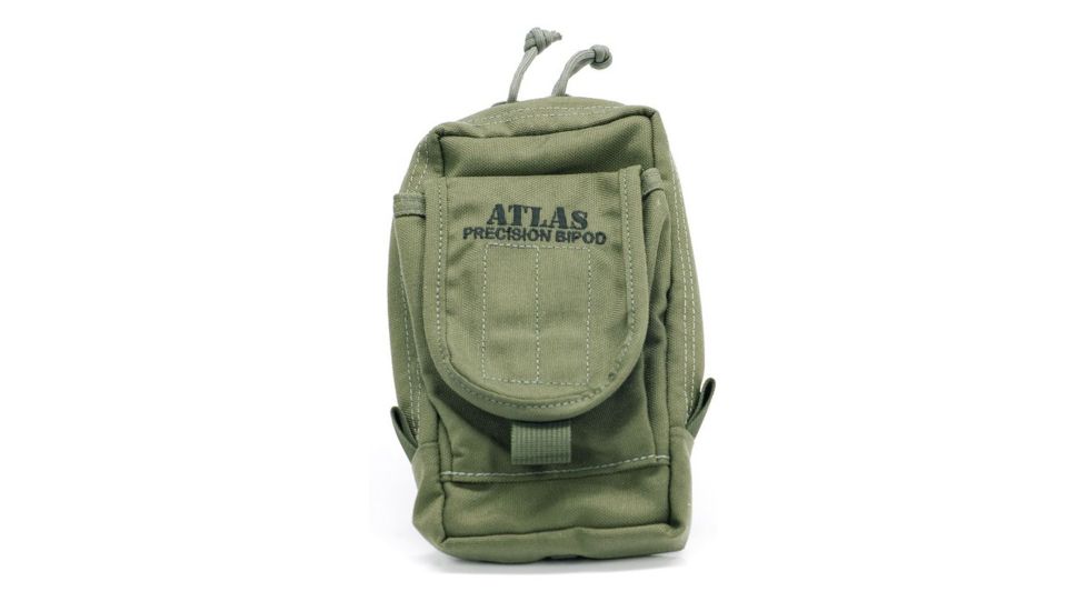 Atlas Bipods Atlas Bipod Pouch, for Bipod, BT22, BT23 and BT24 Not Included, Green BT30-R