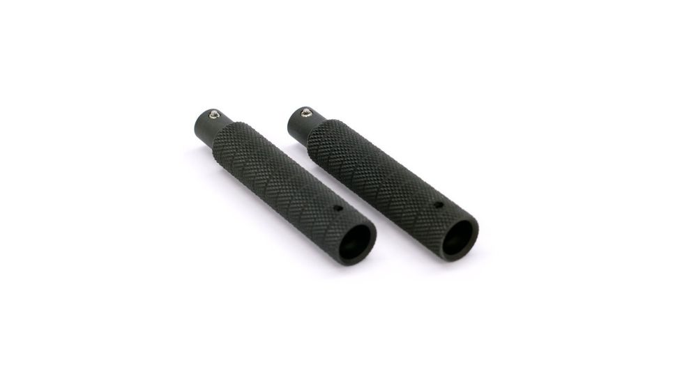 Atlas Bipods Atlas Bipod Quick Change, 3in Leg Extensions 2, Black BT22