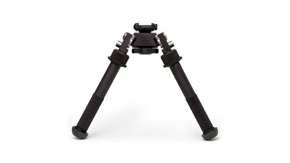 Atlas Bipods Standard Two Screw 1913 Rail Clamp Bipod, Black, BT10