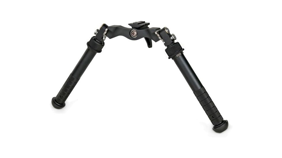 Atlas Bipods Atlas Super CAL Bipod, 5.75 - 10.87 in Height Range, 45-degree Cant, ADM-170-S/ ARMS 17 S/ TRAMP/ LT-271/ Dovetail Mounts, 6061-T6, Anodized, Black, BT72-NC