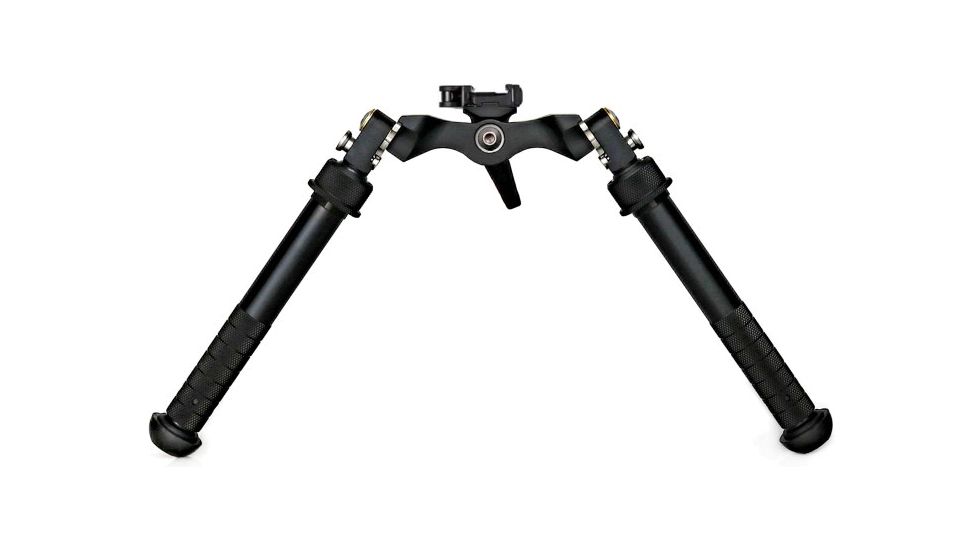 Atlas Bipods Atlas Super CAL Bipod, 5.875 - 11.125 in Height Range, 45-degree Cant, Picatinny, 6061-T6, Anodized, Black, BT72-LW17