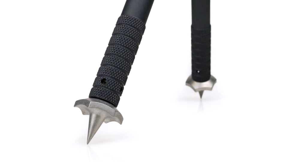 Atlas Bipods Bipods BT74 Raider Cleat Feet, Black, BT74