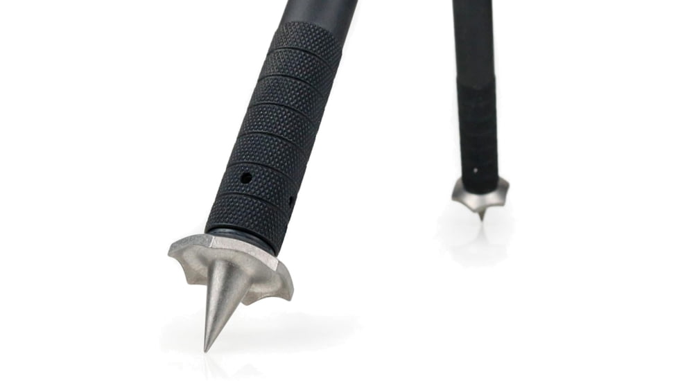 Atlas Bipods Bipods BT75 5-H &amp; Super CAL Raider Cleat Feet, Black, BT75