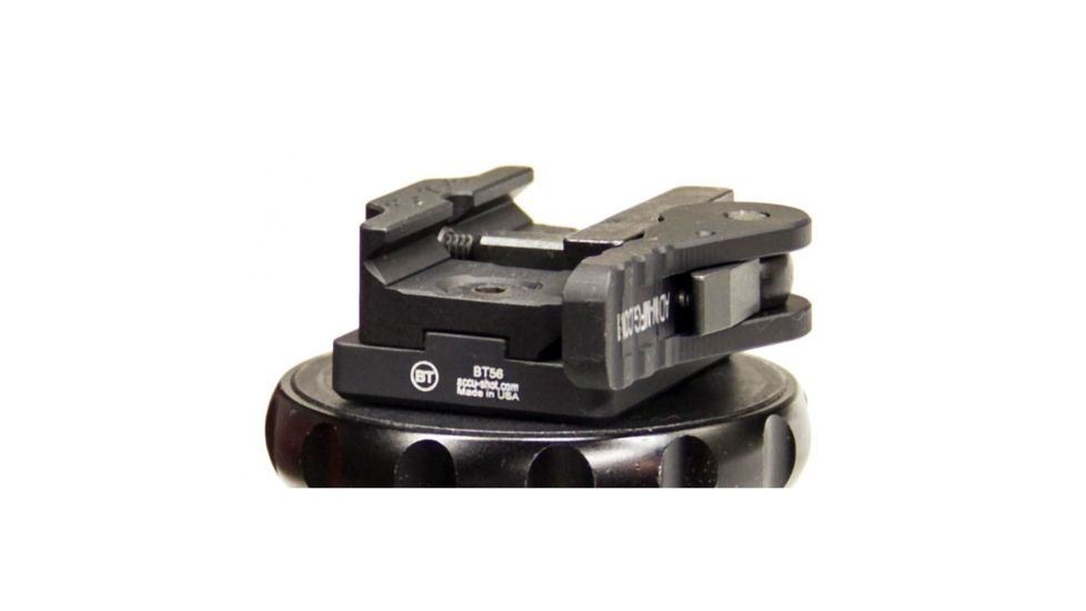 Atlas Bipods LD 1/4-20 Lever Adapter with ADM 170-S Lever, Black BT56-L