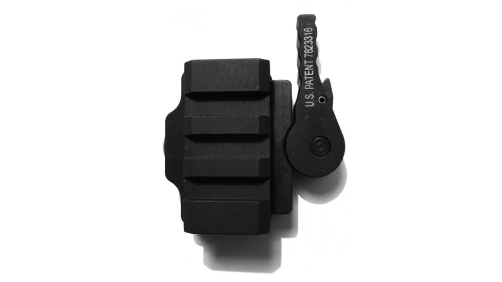 Atlas Bipods Leveraged Rail, Black BT43