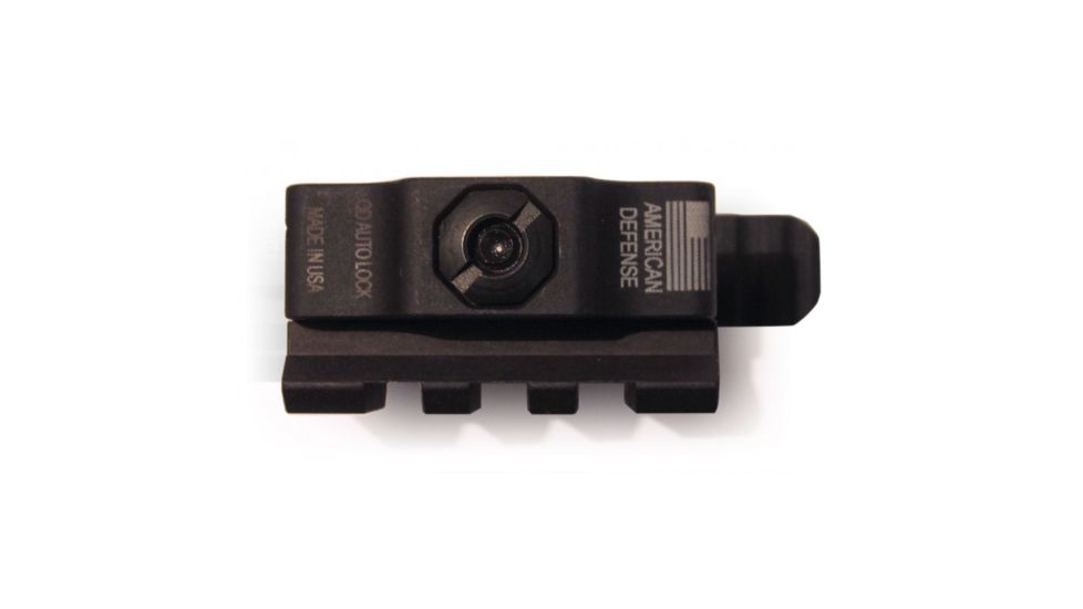 Atlas Bipods Leveraged Rail, Black BT43