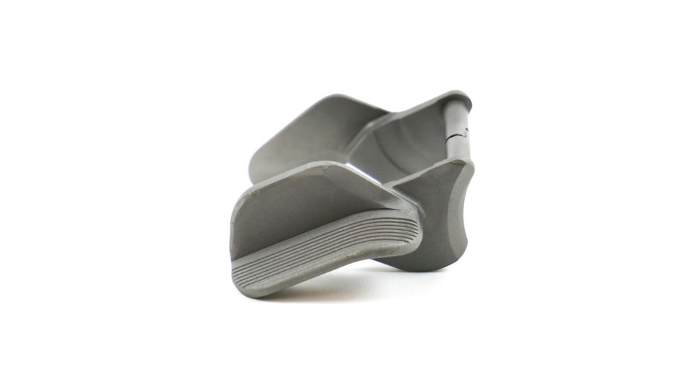 Atlas Gunworks 1911/1911 High Capacity Single Thumb Safety, Shielded, Silver, AGWSTSB