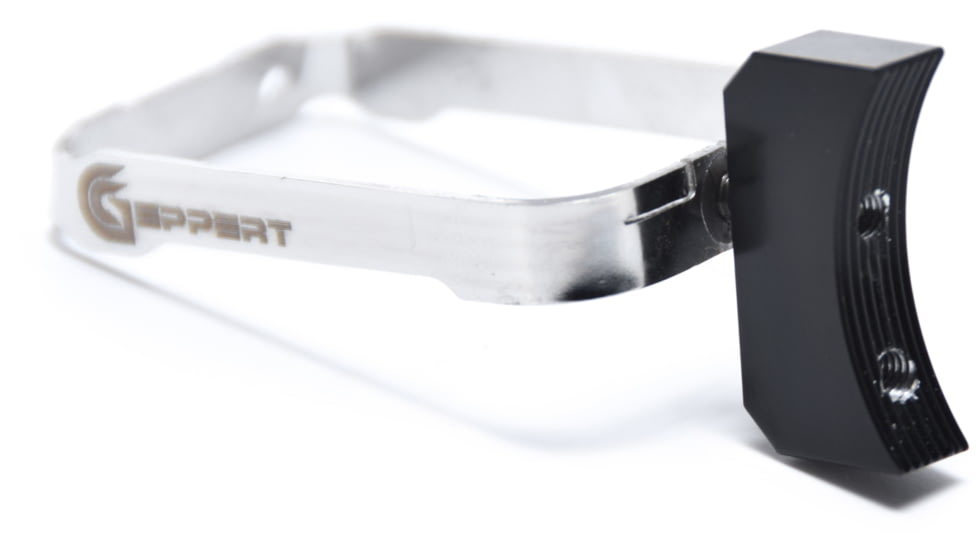 Atlas Gunworks Geppert X-Line Vario 1911 Standard Trigger, Curved Short, Black, TCSBLK19