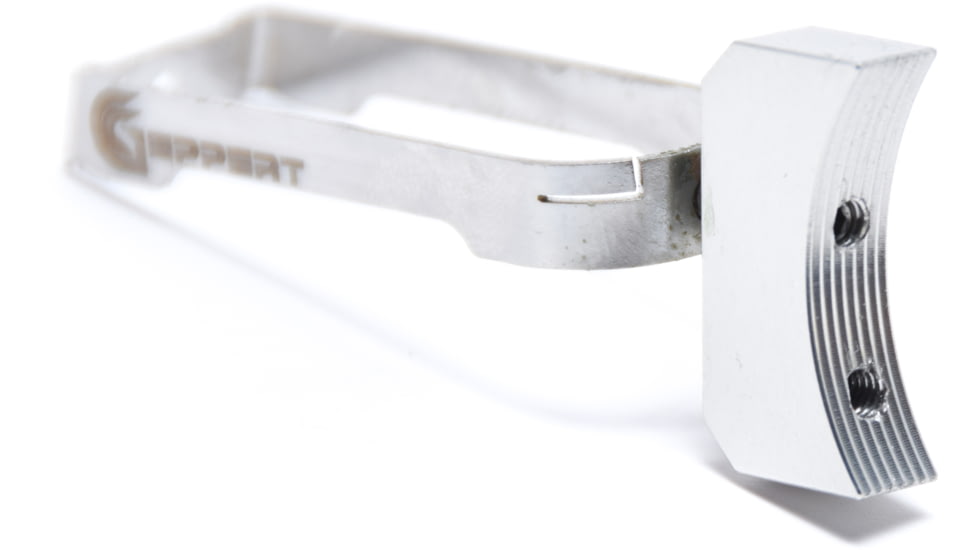 Atlas Gunworks Geppert X-Line Vario 1911 Standard Trigger, Curved Short, Silver, TCSS19