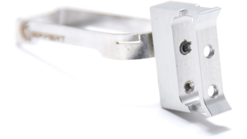 Atlas Gunworks Geppert X-Line Vario 1911 Standard Trigger, Flat Medium, Silver, TFMS19