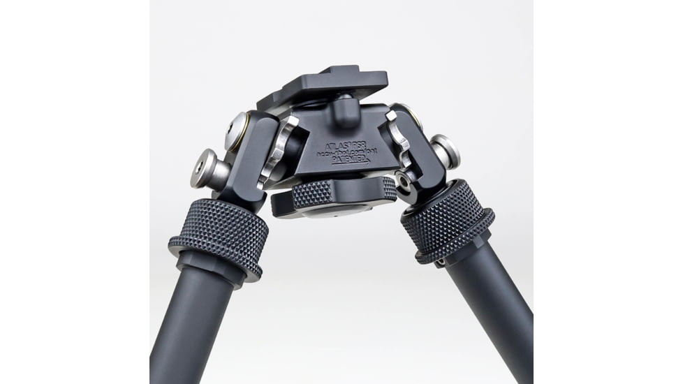 Atlas PSR Standard Bipod, 5-9.4in Height Range, Arisaka Picatinny Rail Slider, Black, BT46NCPLUSARSKPICSLDR