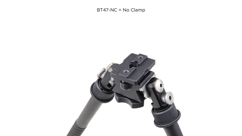 Atlas PSR Tall Bipod, 6.2-12.5in Height Range, Arisaka Picatinny Rail Slider, Black, BT47NCPLUSARSKPICSLDR