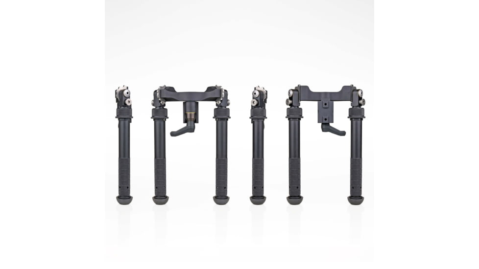 Atlas Super CAL Bipod, 5.6-10.8in Height Range, Arisaka Picatinny Rail Slider, Black, BT72NcPLUSARSKPICSLDR