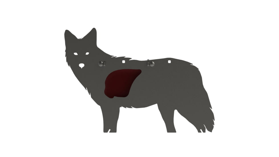 Atlas Target Works Coyote Side Profile Reactive Targets