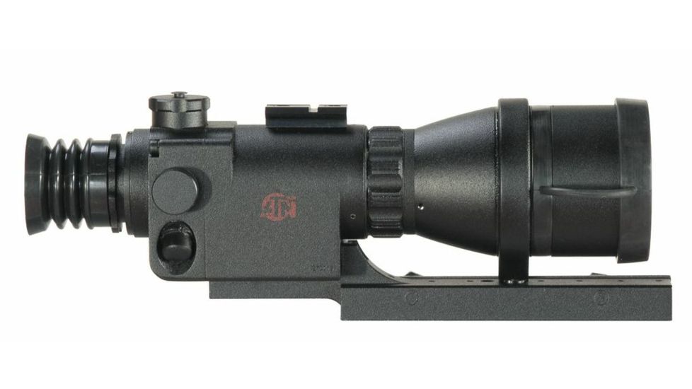 ATN Aries MK390 Paladin Night Vision Rifle Scope, Black w/ Red on Green Reticle