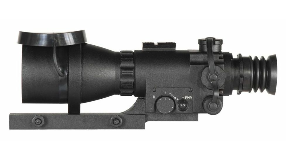 ATN Aries MK390 Paladin Night Vision Rifle Scope, Black w/ Red on Green Reticle